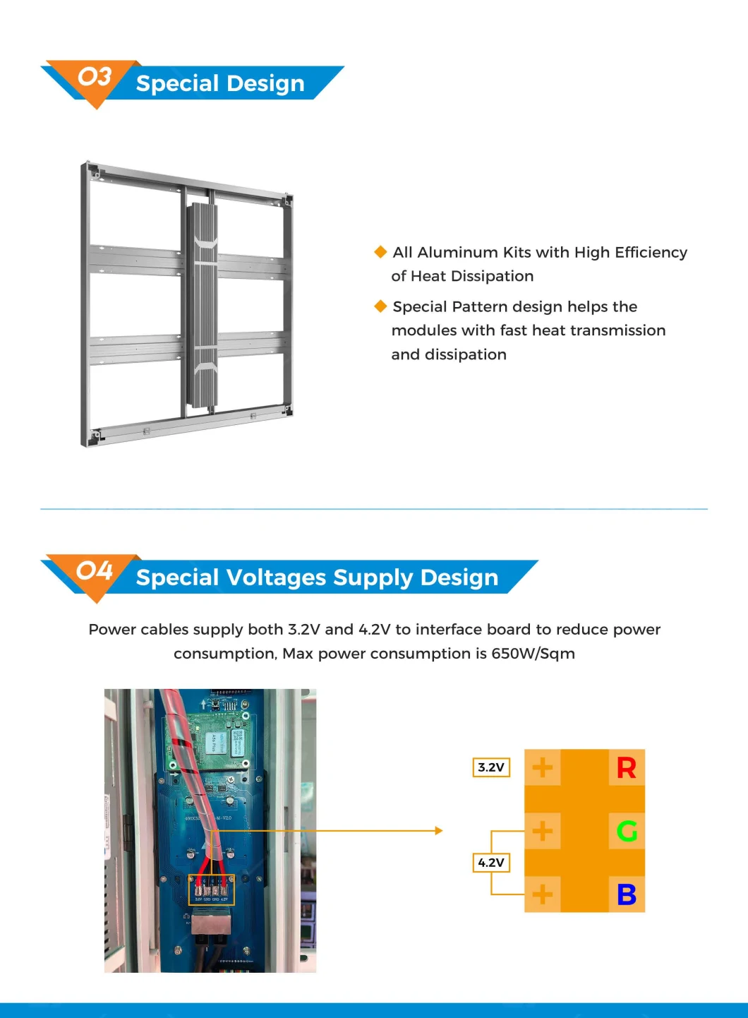 Glasses-Free 3D IP65 Outdoor P5 P6 P8 P10 LED Screen Advertising Full Color LED Display Wall Magnesium 960 X 960mm LED Video Wall Panel